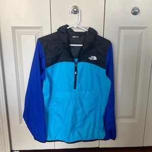 Boys XL The North Face pullover windbreaker jacket